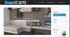 Desktop Screenshot of dormstormer.com